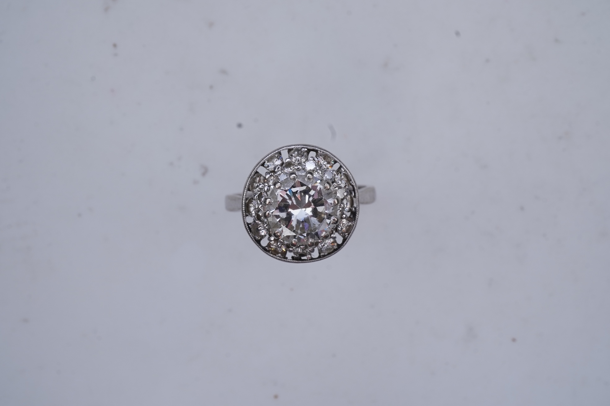 A diamond ring